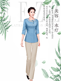 原創(chuàng)設計女款會所服務生服裝款式圖870