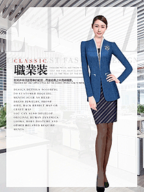 原創(chuàng)制服設(shè)計女職業(yè)裝夏裝款式圖1026