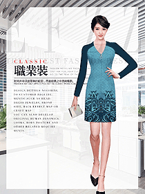 原創(chuàng)制服設計女職業(yè)裝夏裝款式圖1030