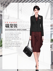 時尚女職業(yè)裝夏裝制服設計圖1031
