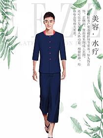 原創(chuàng)制服設計會所服務生服裝款式圖890