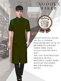 夏季面點(diǎn)師服裝設(shè)計(jì)圖491