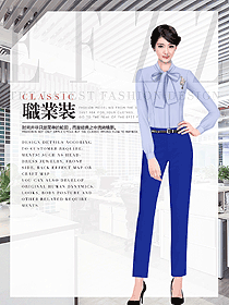 女士蝴蝶結(jié)飄帶V領(lǐng)長袖襯衫設(shè)計圖412