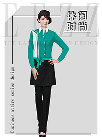 快餐店員工服裝設計圖423