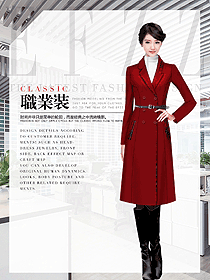 輕薄款春裝女職業(yè)裝大衣制服設(shè)計圖297