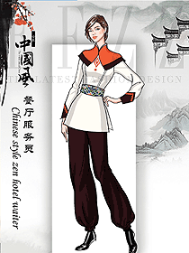 特色主題餐廳員工制服設(shè)計圖2192