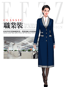 時尚女職業(yè)裝大衣服裝款式圖302