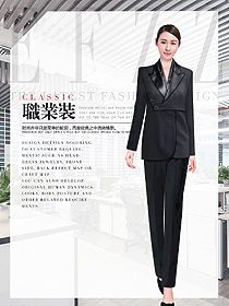 黑色七分褲女秋冬職業(yè)裝設(shè)計(jì)圖1851