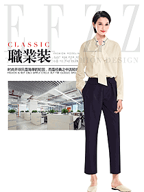 女職業(yè)裝長袖襯衫設(shè)計圖430