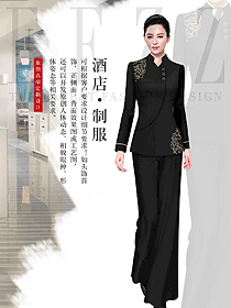 旅游景區(qū)中餐服務(wù)員服裝設(shè)計(jì)圖2195