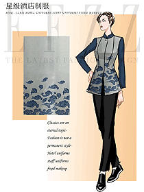 酒店大堂工作制服設(shè)計圖1291