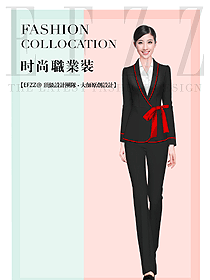 時(shí)尚白領(lǐng)職業(yè)小西裝設(shè)計(jì)圖1853