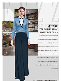 女款西餐咨客服裝款式圖576