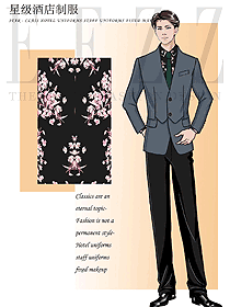 時尚酒店經(jīng)理服裝設計圖484