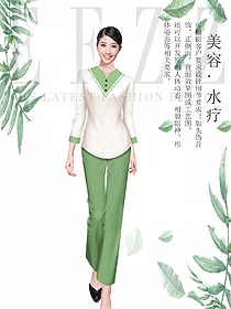 養(yǎng)生會(huì)所spa按摩技師服設(shè)計(jì)圖908