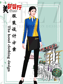 快餐店員工服裝設(shè)計(jì)圖426