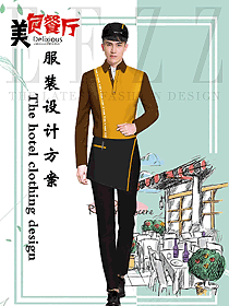 堂餐外賣派送店員制服設計圖427