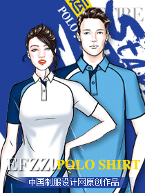 企業(yè)原創(chuàng)定制設(shè)計Polo衫設(shè)計圖