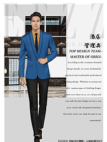 原創(chuàng)設(shè)計酒店經(jīng)理服裝設(shè)計圖492
