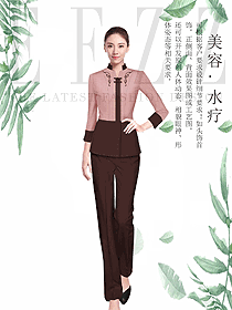 養(yǎng)生會(huì)所spa按摩技師服設(shè)計(jì)圖911