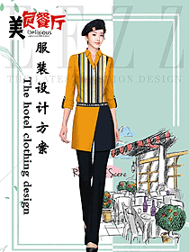 堂餐外賣派送店員制服設(shè)計圖432