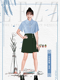 原創(chuàng)設(shè)計(jì)學(xué)生服校服款式圖183