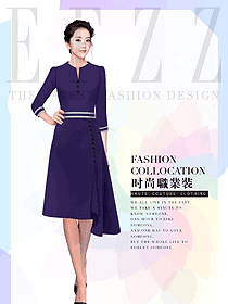 女職業(yè)裝夏裝制服設計圖1087