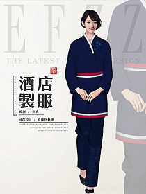 日本料理特色工作制服設計圖402