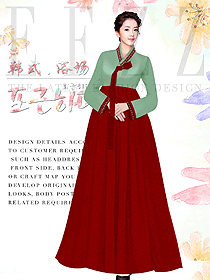 美容水療會所咨客制服設(shè)計圖559