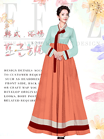 美容水療會所咨客制服設(shè)計(jì)圖567