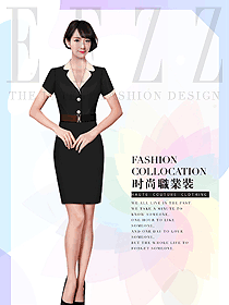 原創(chuàng)設(shè)計(jì)女連衣裙制服設(shè)計(jì)圖1092