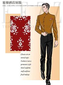 新款酒店經(jīng)理服裝設(shè)計(jì)圖502