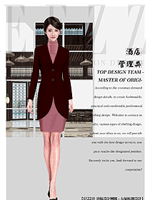 酒店經(jīng)理制服設計圖503