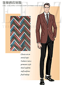 原創(chuàng)設計酒店經(jīng)理服裝設計圖509