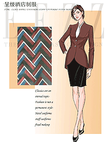 新款酒店經(jīng)理服裝設計圖519