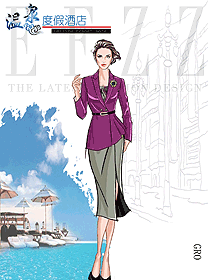 原創(chuàng)制服設(shè)計(jì)酒店經(jīng)理服裝設(shè)計(jì)圖525