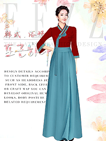 美容水療會所咨客制服設(shè)計圖577