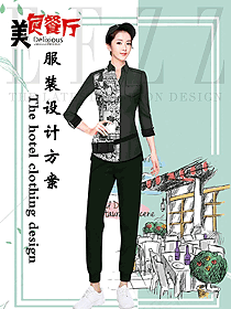 時(shí)尚快餐店服裝設(shè)計(jì)圖449