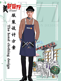 原創(chuàng)設(shè)計堂餐外賣派送店員制服設(shè)計圖454