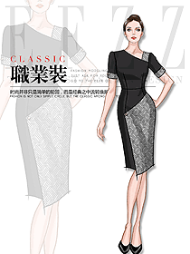 原創(chuàng)設(shè)計女夏裝制服設(shè)計圖1123