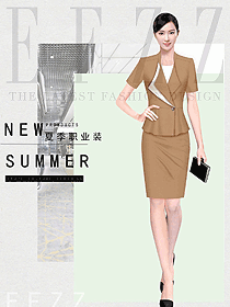 原創(chuàng)設(shè)計女夏裝制服設(shè)計圖1148