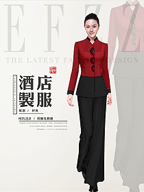中餐服務(wù)員制服設(shè)計圖2250