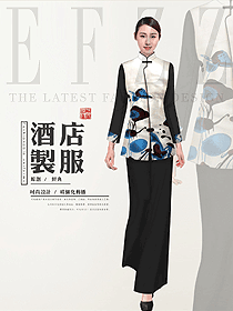 原創(chuàng)設(shè)計中餐服務(wù)員制服設(shè)計圖2253