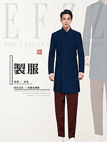 原創(chuàng)設(shè)計(jì)男職業(yè)裝大衣服裝款式圖128