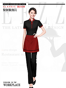 奶茶店員工制服設(shè)計圖468