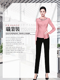 OL通勤裝女秋冬職業(yè)裝設(shè)計圖1910