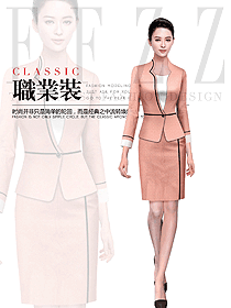 OL通勤裝女秋冬職業(yè)裝設(shè)計(jì)圖1915