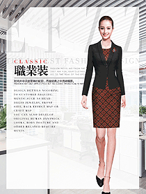 OL通勤裝女秋冬職業(yè)裝設(shè)計圖1919