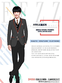 學(xué)生服校服設(shè)計(jì)效果圖250