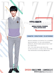 原創(chuàng)設(shè)計(jì)學(xué)生服校服款式圖251